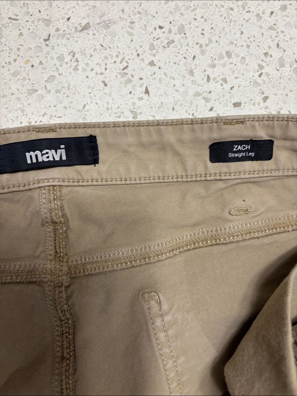 Mavi Straight-Leg Pants in Light Khaki - Picture 2 of 6
